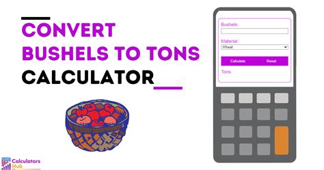 converter bushel to ton