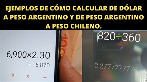 convertidor de dolares a pesos