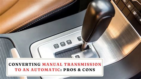 converting automatic to manual accord PDF