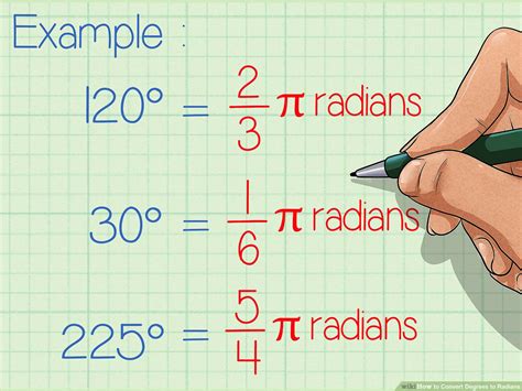 converting radians and degrees