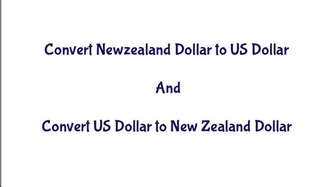 converting usd to nzd