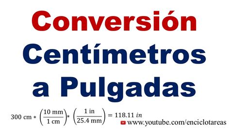 convertir cm a pda