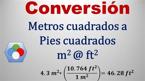 convertir metros cuadrados a pies cuadrados