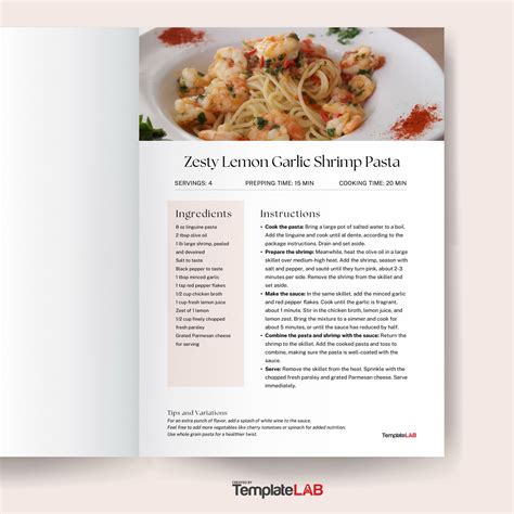 cookbook recipe templates Reader