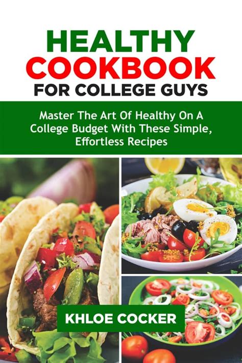 cookbooks for college guys Kindle Editon