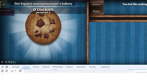 cookie clicker cheat coes