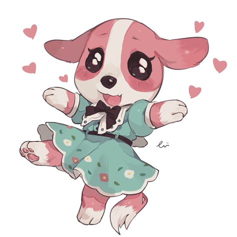 cookie from animal crossing art