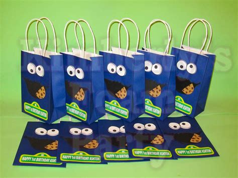 cookie monster party bags Kindle Editon