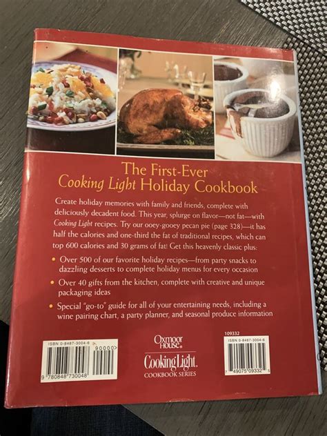 cooking light holiday cookbook complete holiday guide recipes menus and entertaining ideas Epub