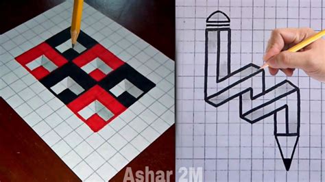 cool tjings to draw using graph paper PDF