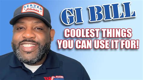 coolest things you can use your gi bill for