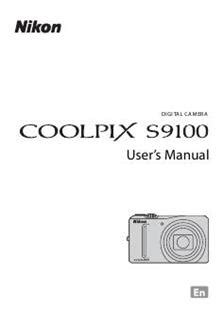 coolpix s9100 manual pdf Epub