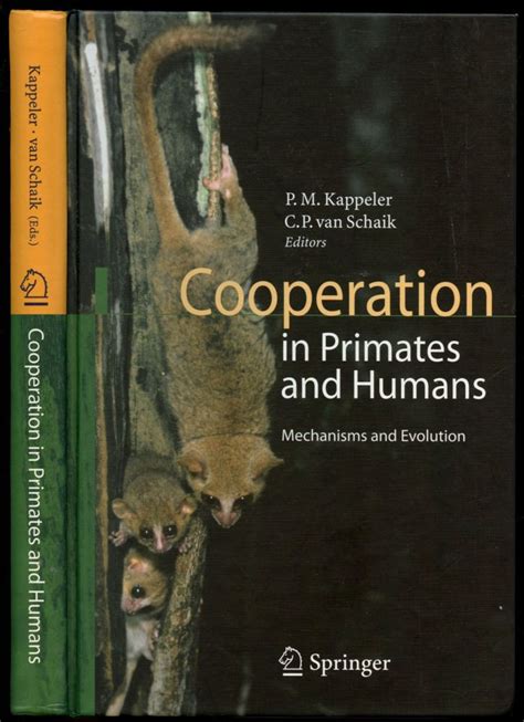 cooperation in primates and humans mechanisms and evolution Reader