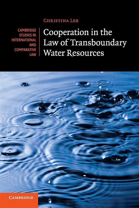 cooperation transboundary resources international comparative Reader