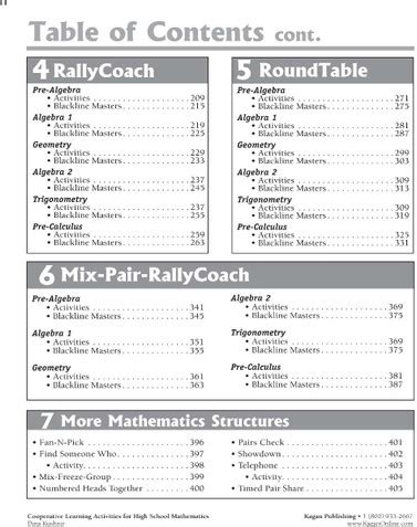 cooperative learning and mathematics high school activities grades 8 12 Reader