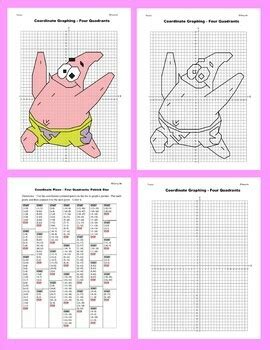 coordinate plane pictures patrick star Reader