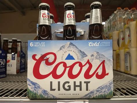 coors light how many calories