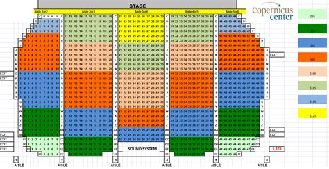 Copernicus Theater Chicago Seating Chart