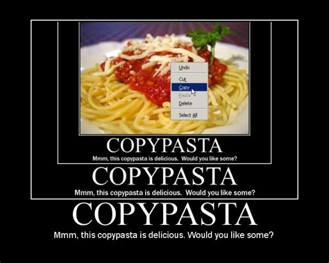 Copy Pasta