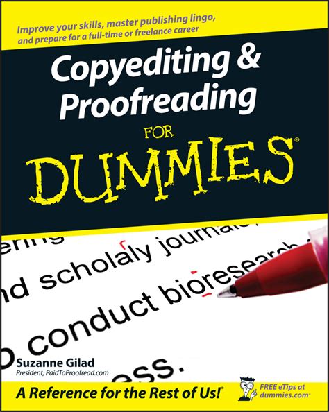 copyediting and proofreading for dummies PDF