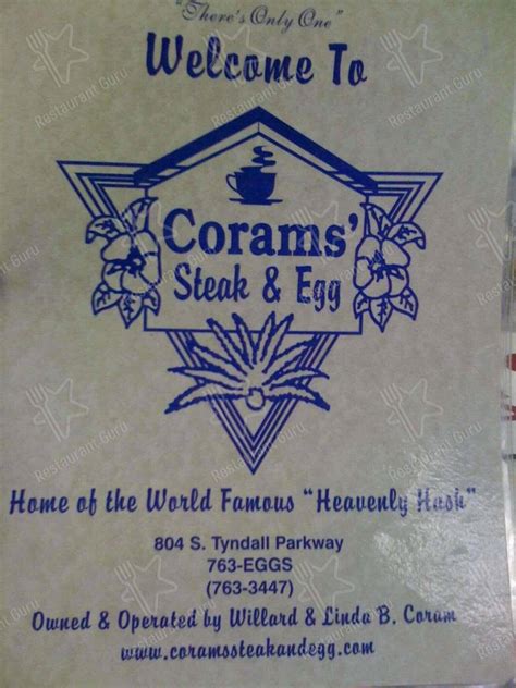 corams steak and egg