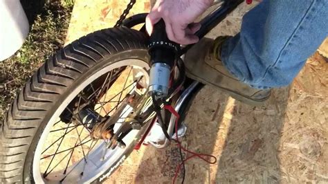 cordless drill motor bicycle Doc