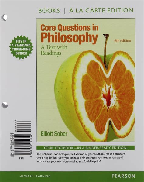 core questions in philosophy edition 6th edition pdf sober Ebook PDF