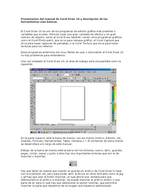 corel draw 10 manual pdf PDF