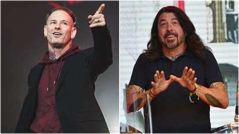 corey taylor addresses dave grohl's baby announcement.