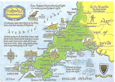 cornwall official tourist map PDF