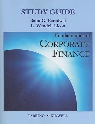 corporate finance study guide PDF