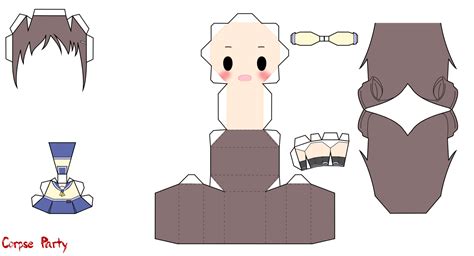 corpse party paper doll png