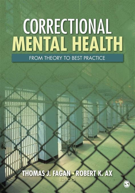 correctional mental health from theory to best practice Reader