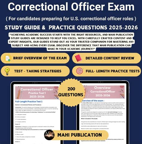 correctional officer study guide free Reader
