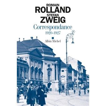 correspondance 1920 1927 romain rolland stefan Epub