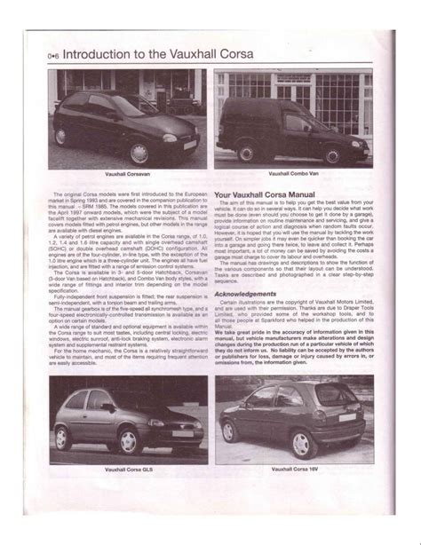 corsa gsi workshop manual Epub