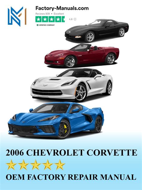 corvette service manual 2006 Doc