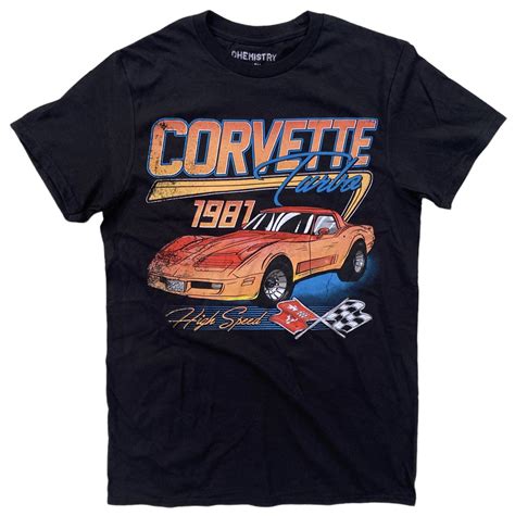 corvette t shirts