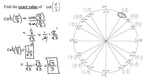 cosecant of pi/3