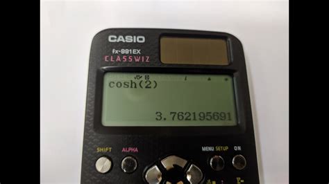 cosh calculator