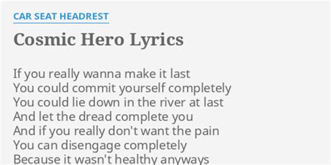 cosmic hero lyrics