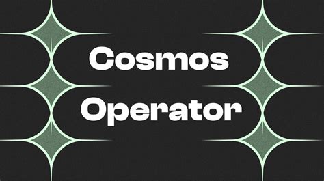 cosmos operator 是什么