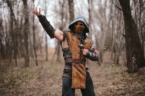 cosplay scorpion costume