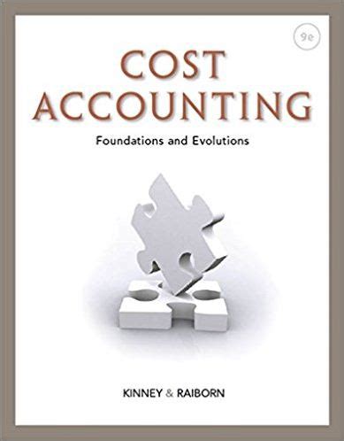 cost accounting 9 edition kinney solutions Ebook PDF