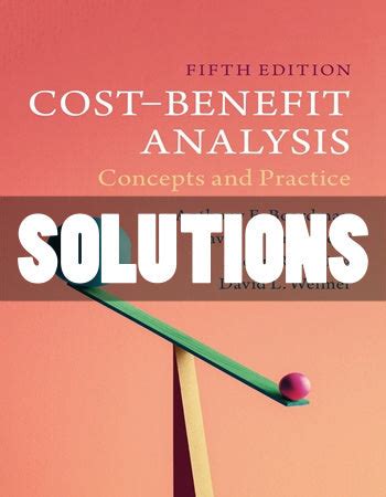 cost benefit analysis concepts and practice solutions Epub