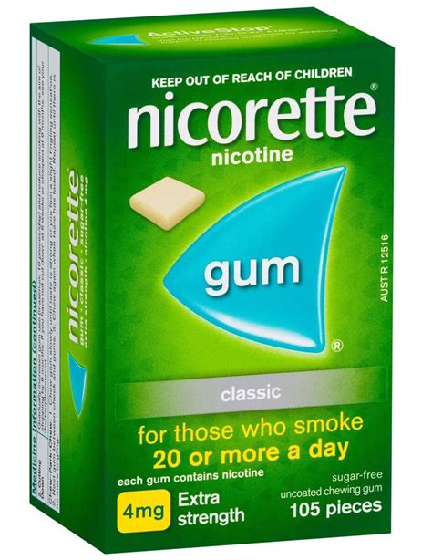 cost of nicotine gum