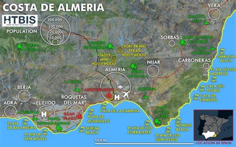 costa del almeria tourist map 1150 000 Doc