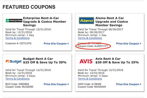 costco car rental discount code avis Kindle Editon