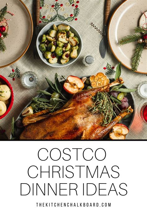 costco christmas dinner