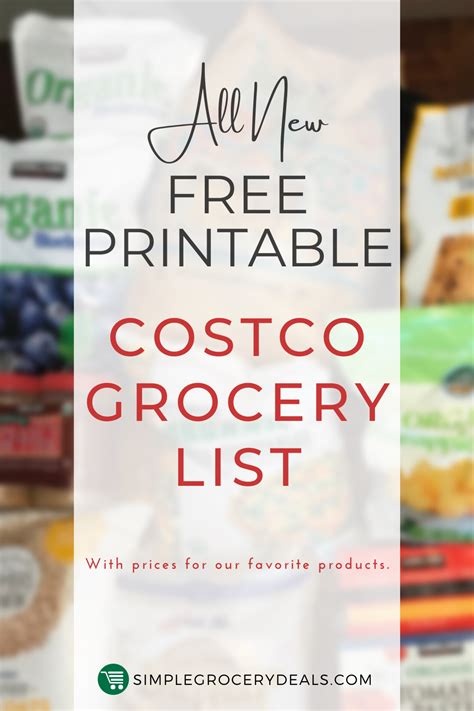 costco food price list Kindle Editon